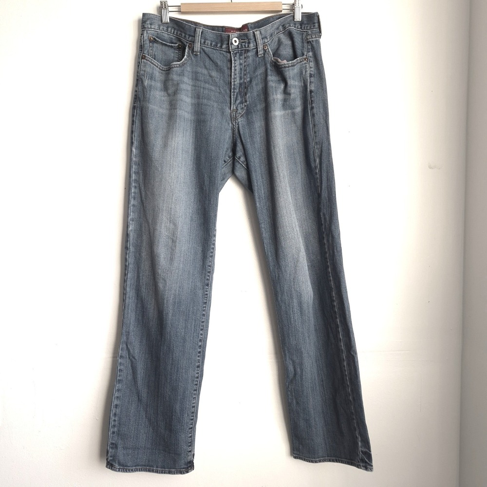 Lucky Brand 361 Vintage Straight Jeans Blue 36 Casual Classic Denim Heritage Men